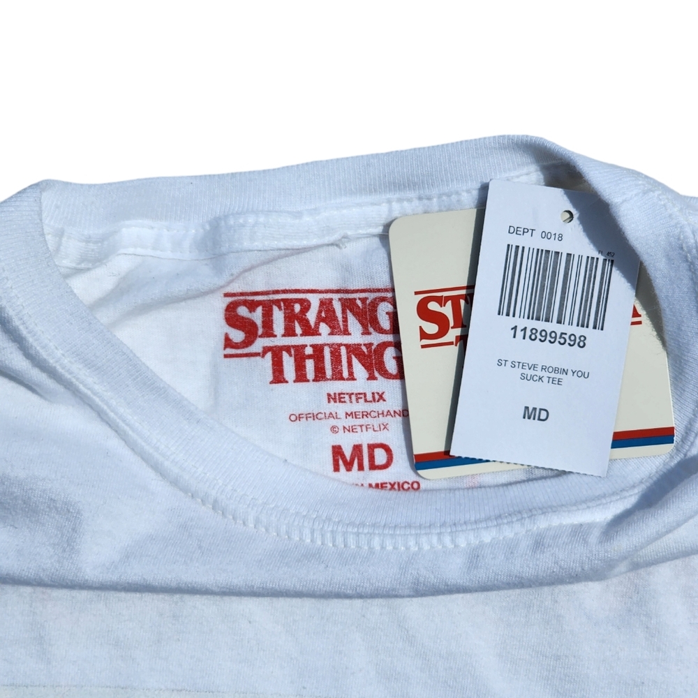 Stranger Things Ahoy Steve & Robin You Suck Tee - Picture 4 of 4